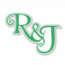 Search for monogram letter r stickers Classic