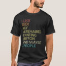 Search for wirehaired pointing griffon tshirts Retro