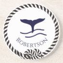 Search for whales coasters Boat