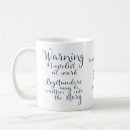 Search for novelist mugs Typography