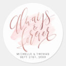 Search for rose gold blush stickers Typography