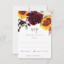 Search for red rose wedding rsvp cards Sunflowers