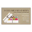 Search for macaron business cards Chef