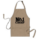 Search for number one aprons No 1