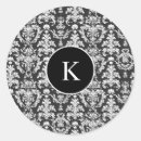 Search for black damask stickers Birthday