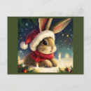 Recherche de lapin de noël cartes postales Festif