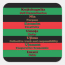 Search for principles stickers Kwanzaa