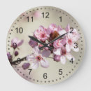 Recherche de fleurs de cerisier horloges Ressort