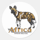 Search for african wild dogs stickers Canine