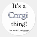 Recherche de corgi cardigan autocollants Souillé