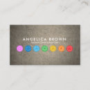 Search for chakra business cards Healer