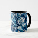 Search for white starfish mugs Blue and white