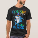 Search for shark birthday tshirts Cousin