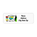 Search for recreational vehicle return address labels Trailer