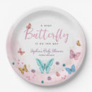 Search for butterfly paper plates Floral