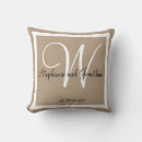 Search for tan pillows Monogrammed