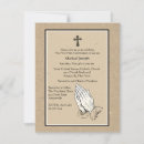 Recherche de prière chrétienne invitations Mains de prière