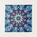 Recherche de motif symétrique art Bleu