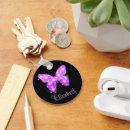 Search for purple butterfly keychains Unique