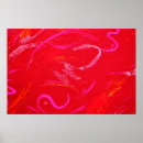 Search for squiggle posters Red