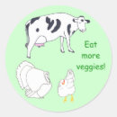Search for eat veggies stickers Vegetarian