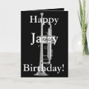 Search for trumpet birthday cards Jazz