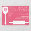 Search for cooking party invitations Baking