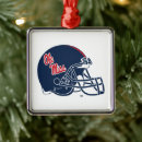 Search for football helmet ornaments Ole miss