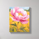 Search for peony canvas prints Floral