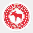 Search for canada moose stickers Maple leaf