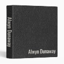 Search for leather recipe binders Black