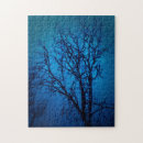Recherche de arbre puzzles Bleu