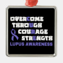 Search for purple ribbon ornaments Cure
