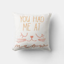 Recherche de meow coussins Chat