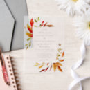 Search for autumn leaves invitations Earth tones