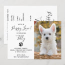 Search for new pet invitations Puppy shower