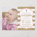 Recherche de rose baptême invitations Chrétien