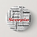 Search for for scorpio buttons Astrological