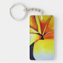Search for frangipani keychains Yellow