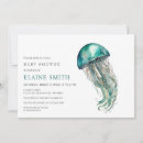 Search for jellyfish invitations Under the sea