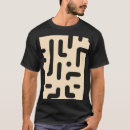 Recherche de lettres arrière tshirts Noir