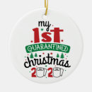 Search for quarantine ornaments Christmas 2020