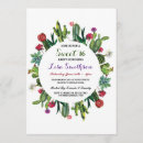 Search for fiesta sweet 16 invitations Cactus