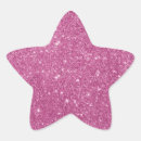 Search for pink stars stickers Glitter