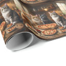 Recherche de pizza papier cadeau Chat