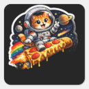 Search for cats in space stickers Astronaut cat