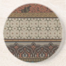 Recherche de textile dessous de verres Floral