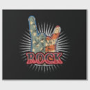 Search for rock band wrapping paper Vintage