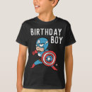 Search for superhero birthday tshirts Captain america