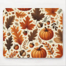 Search for leaf fall mousepads Pumpkin